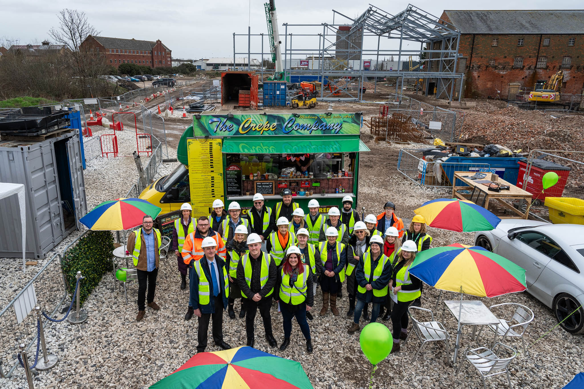 Standing On The Land At Onside Youth Zone - Prax Foundation Roots